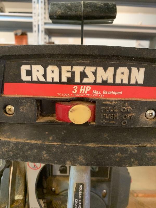 Craftsman Contractor Series 10” Table Saw (Older Working Model