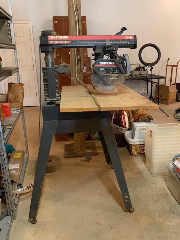 Craftsman Contractor Series 10” Table Saw (Older Working Model