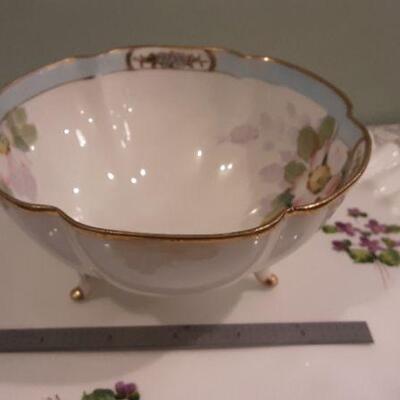 Nippon flowered bowl 