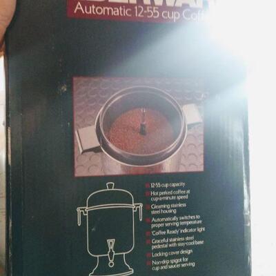 Coffee Urn in Box with manual
