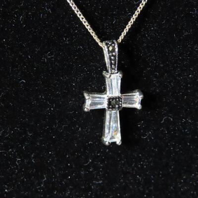 Sterling Cross NECKLACE 