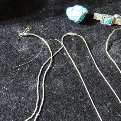 Sterling and Turquoise Lot