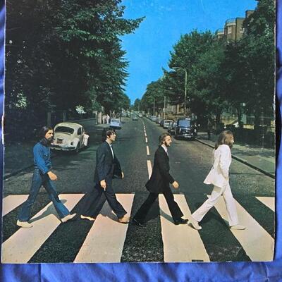 Vintage LP Record Album Collection of 10 with Beatles, Zeppelin and more...