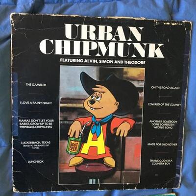 Vintage LP Record Album Collection of 10 with Disney, Alvin Chipmunks and more...