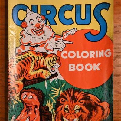 Circus coloring book