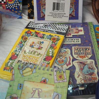 Lot 55 Mary Engelbreit Collectibles, Pendelton Candles, calendars Vintage