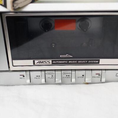Lot 57 Electronic Over the air TV (works)  Cassette player ( Fires up) 