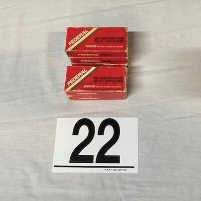 LOT#22: Federal 30 Carbine Metal Case Bullets