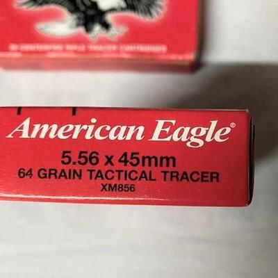 LOT#44: American Eagle Tactical Tracers 5.56 Ammo