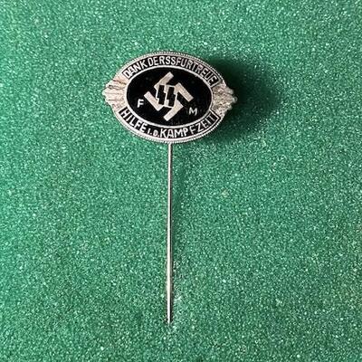 LOT#51B: WWII German Waffen SS Donation Membership Pin