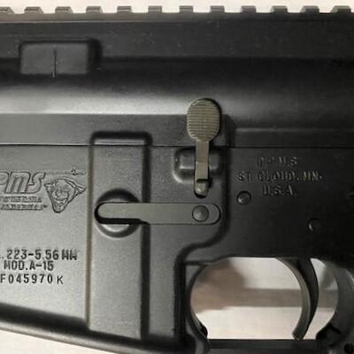 LOT#63: DPMS Panther 223-5.56mm Rifle