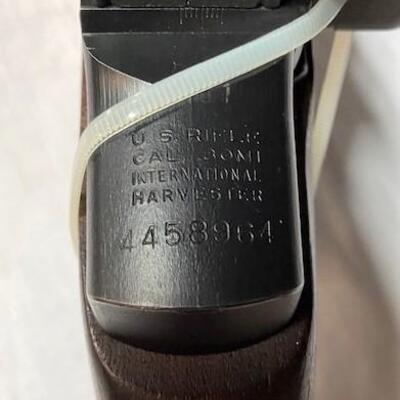 LOT#65: .30cal M1 Garand International Harvestor