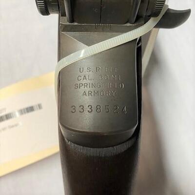 LOT#66: Springfield Amory M1 Garand .30cal