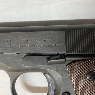 LOT#68:U.S. & S 1911 (Believed to be 1943 According to Lookup)