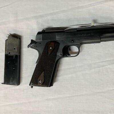 LOT#69: Colt 1911 US Army (Believed to be 1918 According to Lookup)