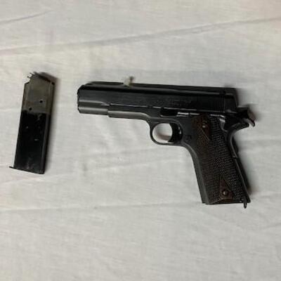 LOT#69: Colt 1911 US Army (Believed to be 1918 According to Lookup)