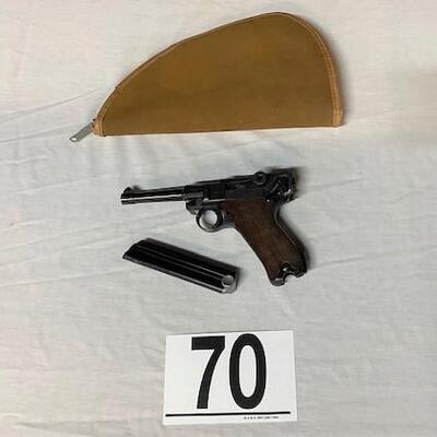LOT#70: S42 1939 Lugar 9mm