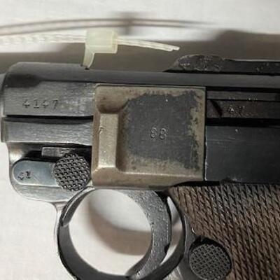 LOT#71: 1939 Lugar 9mm 42