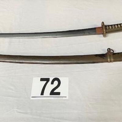 LOT#72: Japanese Katana (#1)