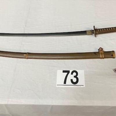 LOT#73: Japanese Katana (#2)