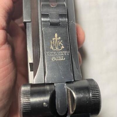 LOT#97: 1943 Krieghoff Suhl P.08 9mm