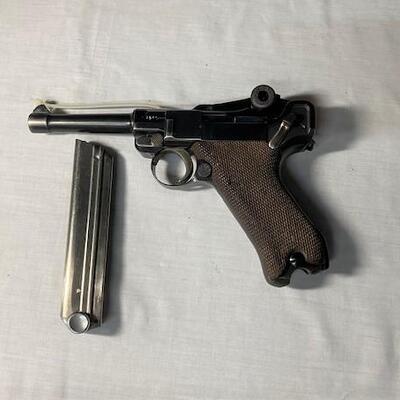 LOT#98: Krieghoff Suhl P.08 9mm S