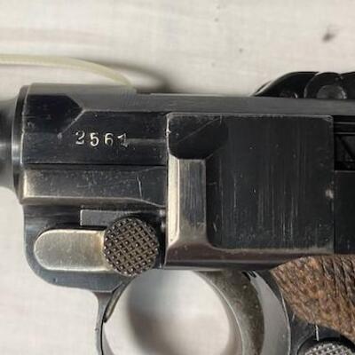 LOT#98: Krieghoff Suhl P.08 9mm S