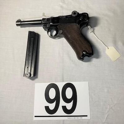 LOT#99: 1942 Mauser Police 9mm