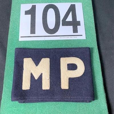 LOT#104B: WWII Era Arm Band US