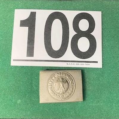 LOT#108B: Weimar Republic Reichswehr Belt Buckle