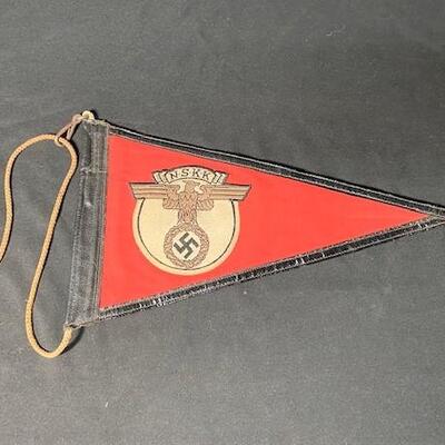 LOT#109B: NSKK Car Pennant 1931-1945