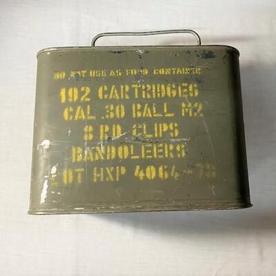 LOT#119: NOS .30cal Cartridges (Unopened)