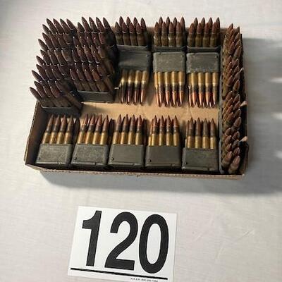 LOT#120: 30-6 Ammo in Clips