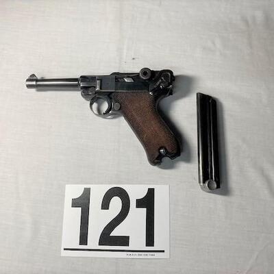LOT#121: 1939 Mauser P.08