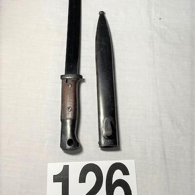 LOT#126: WWII WKC Bayonet