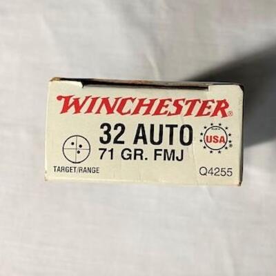 LOT#131: Winchester 32 Auto Ammo