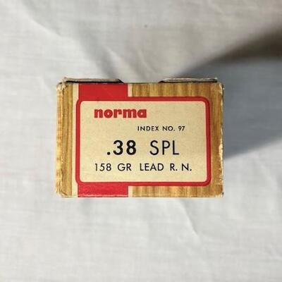 LOT#133: Norma .38 SPL