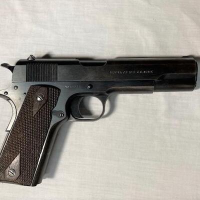 LOT#136: 1911 US Army (Believed to be 1917?)