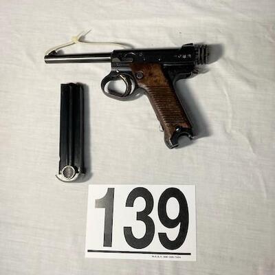 LOT#139: Believed to be Nambu Pistol