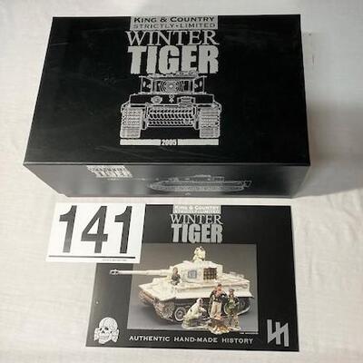 LOT#141: NOS King & Country Winter Tiger