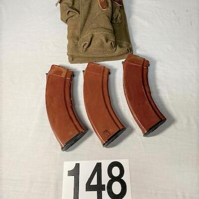 LOT#148: Russian AK-47 Magazines