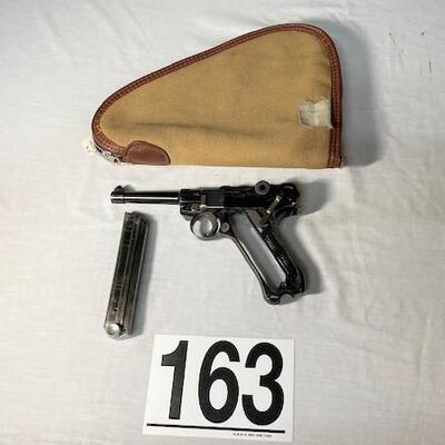 LOT#163: S/42 P.08G Pistol