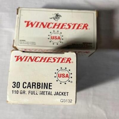 LOT#166: Winchester .30 Carbine