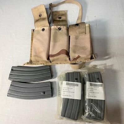 LOT#175: 5.56 30rd Magazines Government Issued