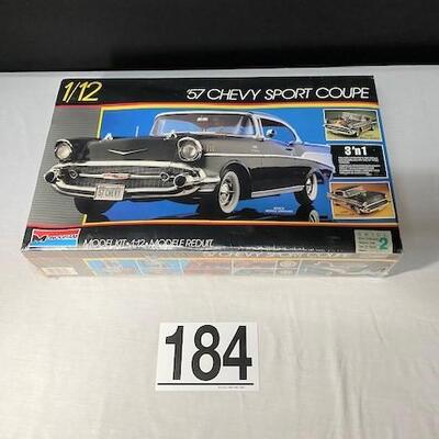 LOT#184: NOS Monogram '57 Chevy Sport Coupe