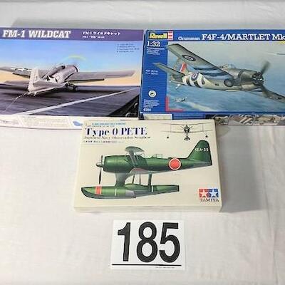 LOT#185: NOS 3 Aircraft Models