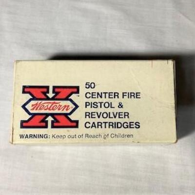 LOT#189: NOS Western x .30 Luger 7.65mm Ammo (#1)