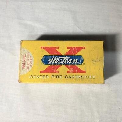LOT#190: NOS Western x .30 Luger 7.65mm Ammo (#2)