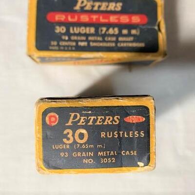 LOT#193: NOS Peters .30 Luger 7.65mm