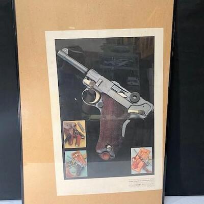 LOT#203: Luger Print by Richard Ellis Publications
